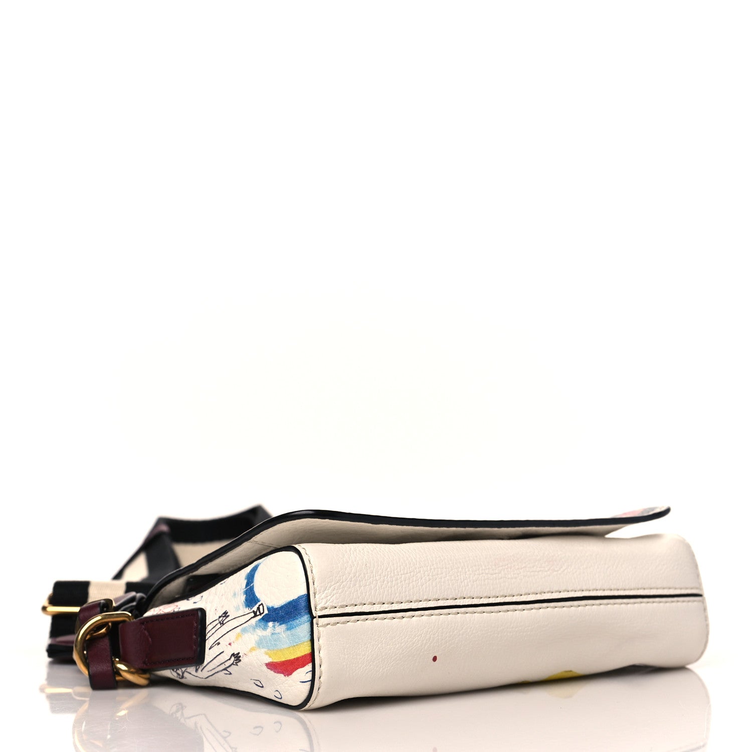 Marc Jacobs Calfskin Collage Crossbody Bag Off White 3 of 10