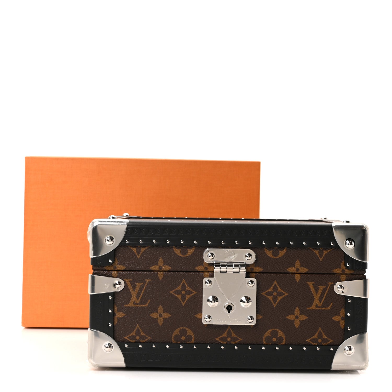 Louis Vuitton Monogram Coffret Watch Case  Black 9 of 9