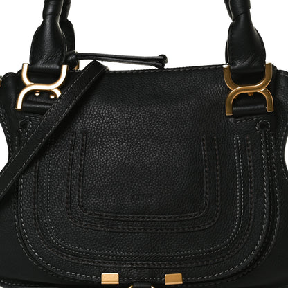 Chloe Calfskin Small Marcie Satchel Black 10 of 14
