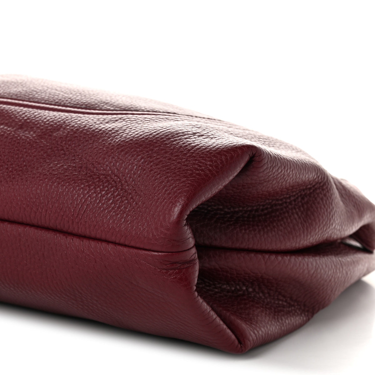 Gucci Grained Calfskin Softbit Maxi Shoulder Bag Rosso 11 of 11