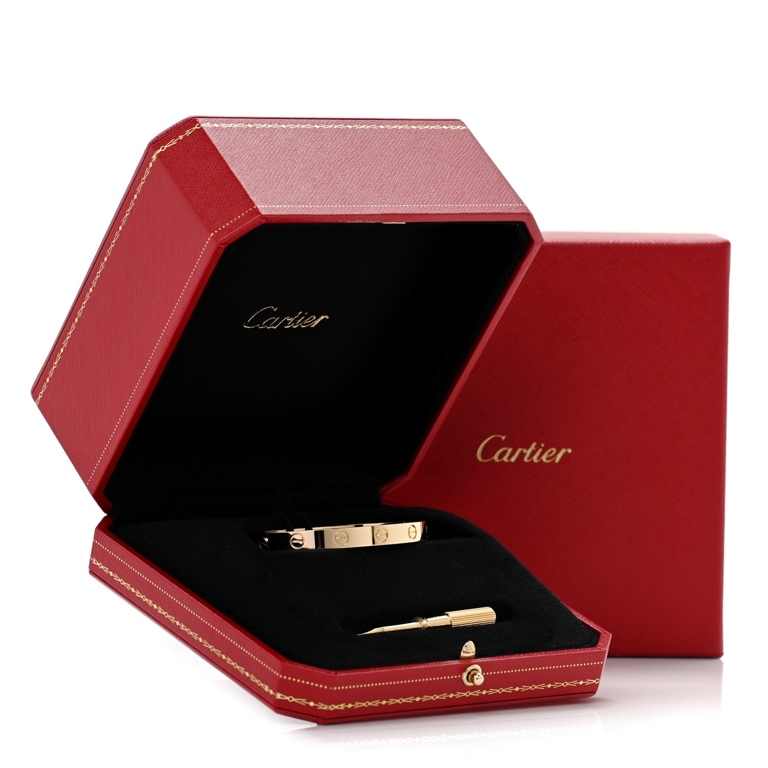 Cartier 18K Yellow Gold LOVE Bracelet 15 10 of 10