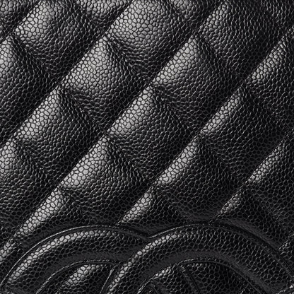 Chanel Caviar Quilted Petit Shopping Tote PST Black 8 of 11