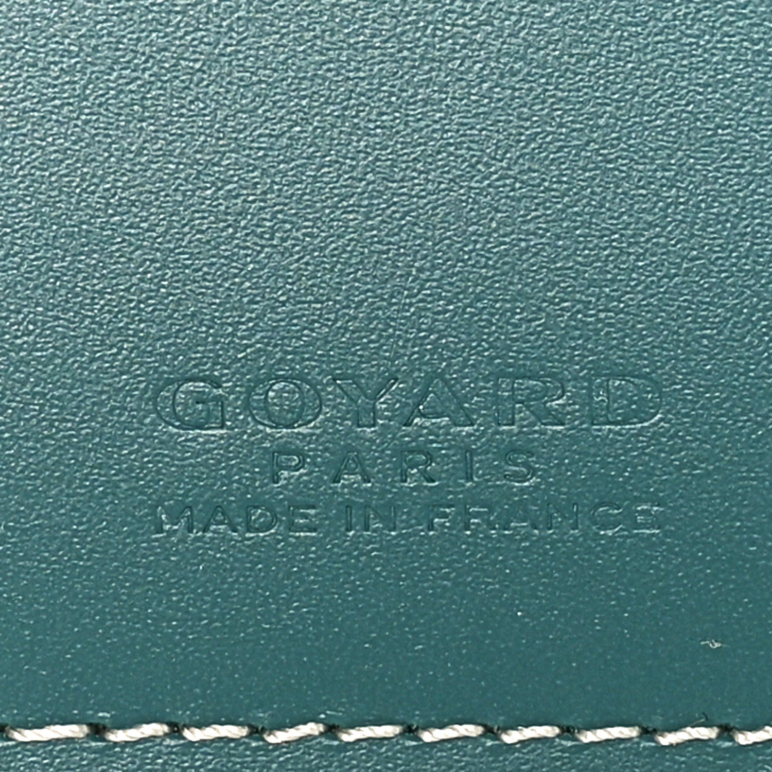 Goyard Goyardine Passport Wallet Green 6 of 7