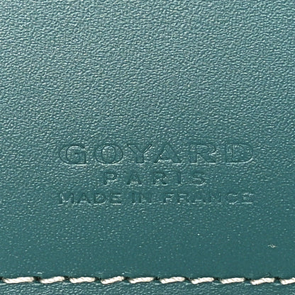 Goyard Goyardine Passport Wallet Green 6 of 7