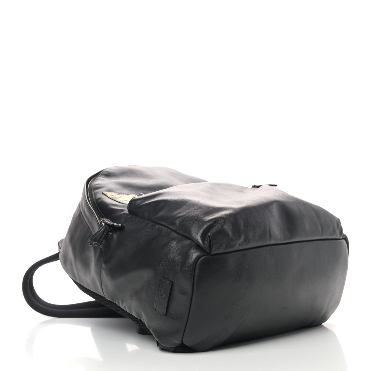 Fendi Vitello Century Elaphe Monster Eyes Backpack Black Roccia 4 of 12