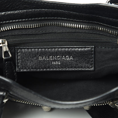 Balenciaga Agneau Giant 12 Silver Hardware Mini City Black 6 of 10