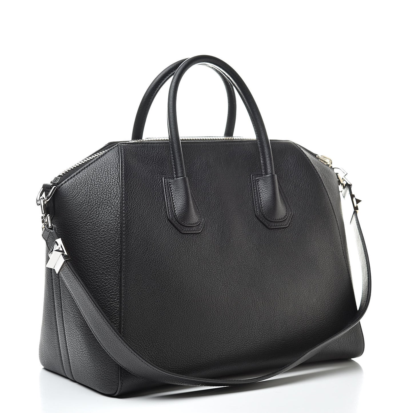Sugar Goatskin Medium Antigona Black