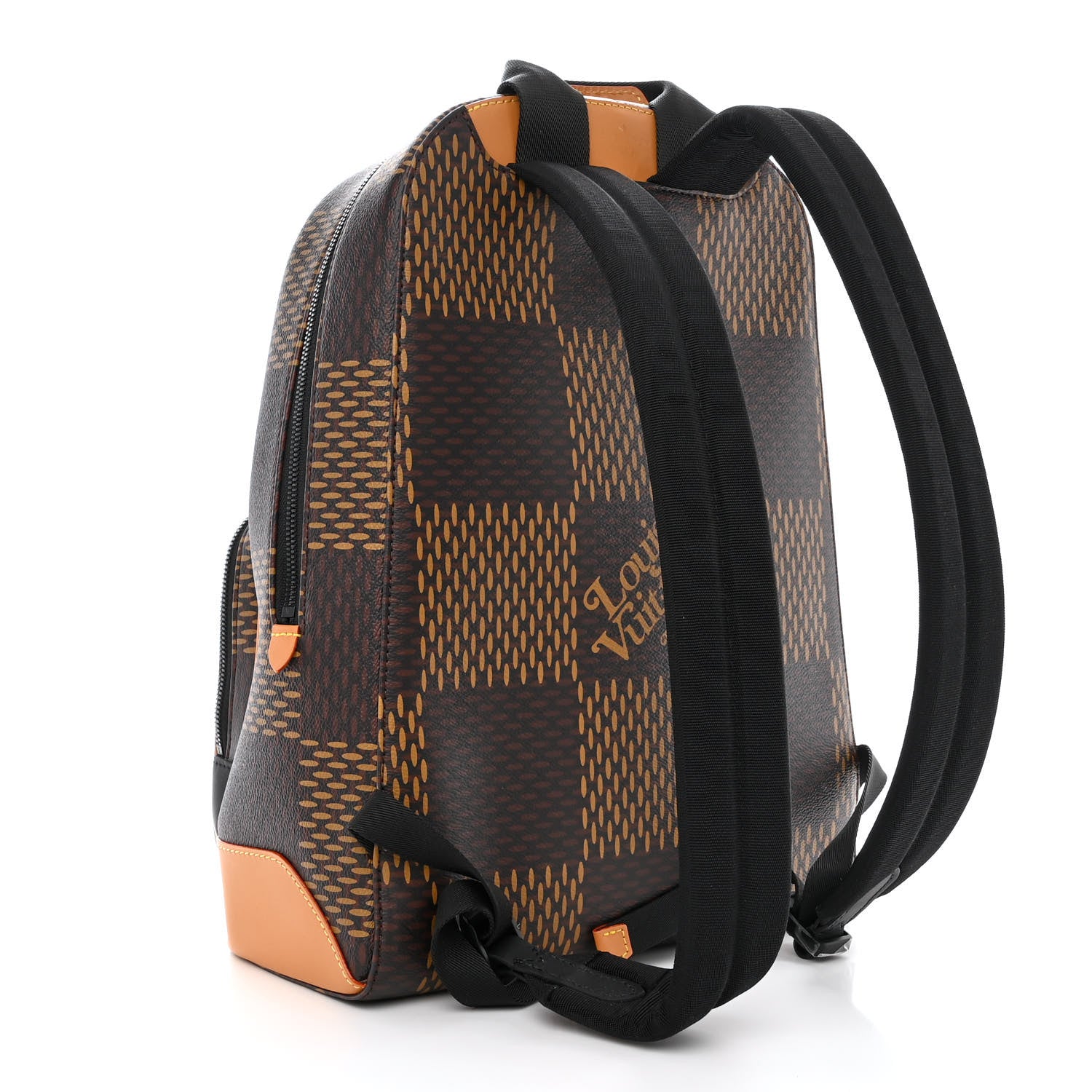 Louis Vuitton x NIGO Giant Damier Ebene Monogram Campus Backpack 3 of 11