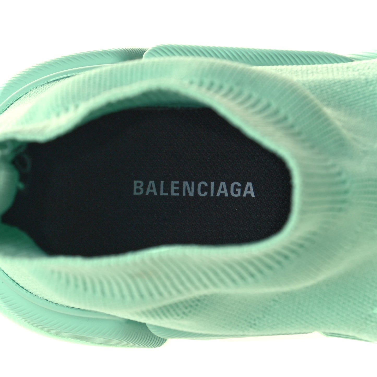 Technical 3D Recycled Knit Womens Speed 2.0 Transparent Sole Sneakers 39 Mint