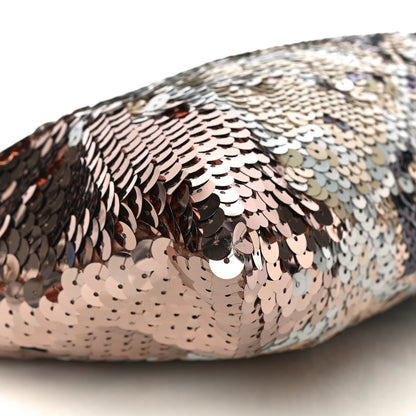 Miu Miu Paillettes Sequin Chain Pochette Cipria 7 of 8