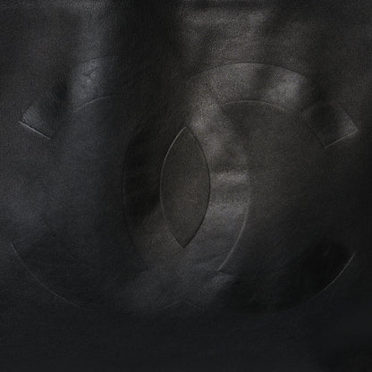 Chanel Calfskin CC Tote Black 10 of 20