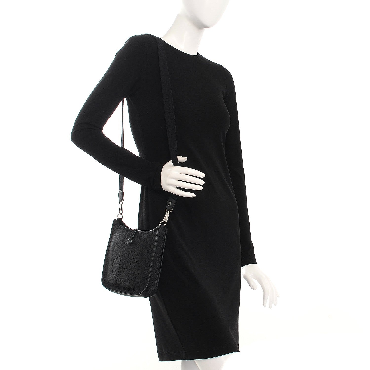 Hermes Epsom Evelyne TPM Black 2 of 8