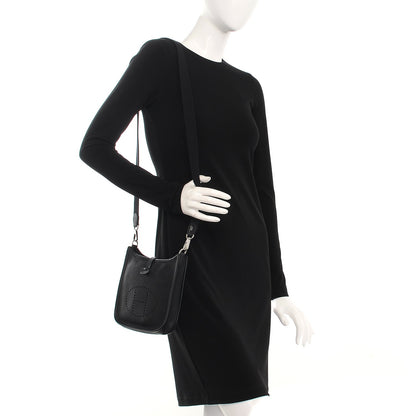 Hermes Epsom Evelyne TPM Black 2 of 8