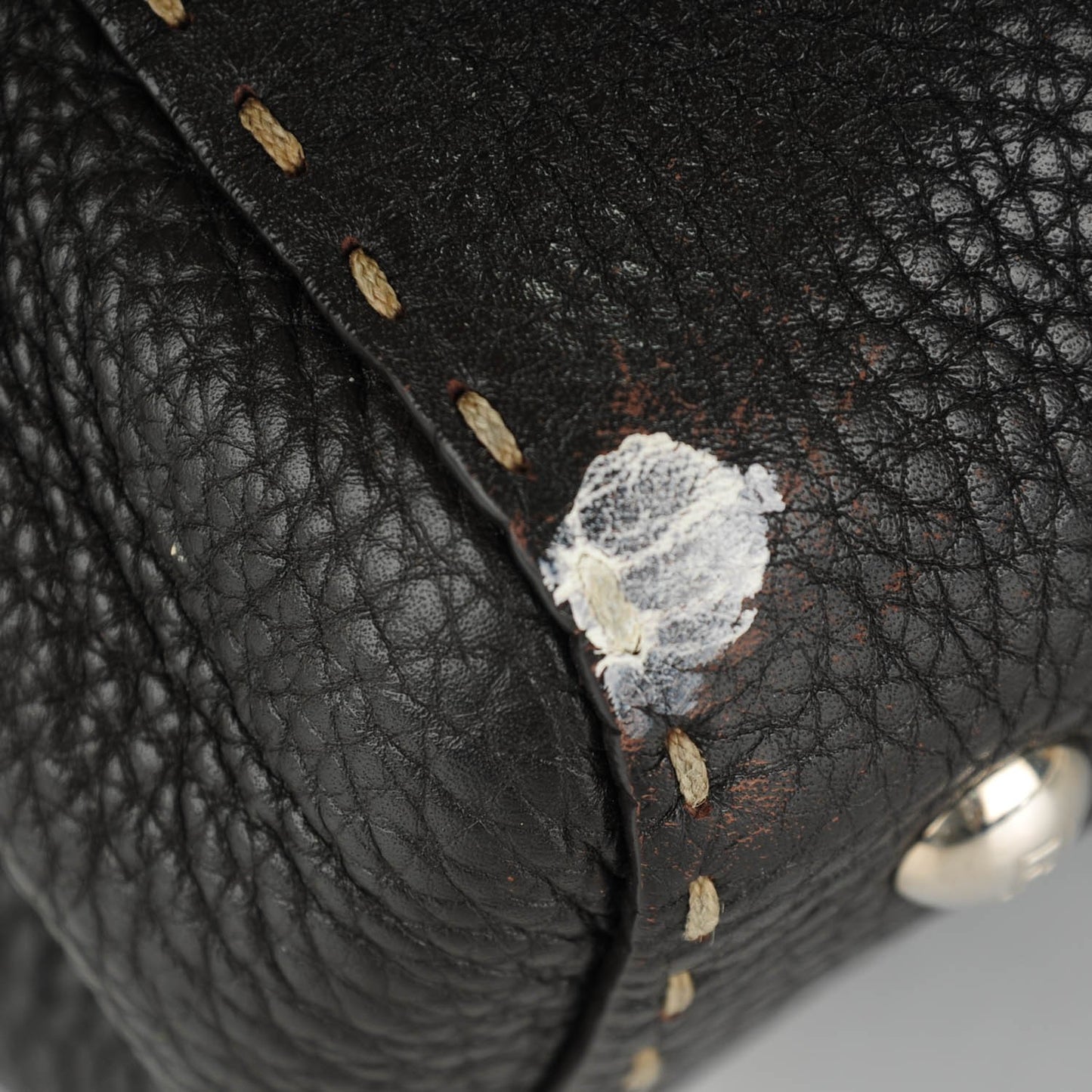 Calfskin Romano Selleria Medium Linda Satchel Brown