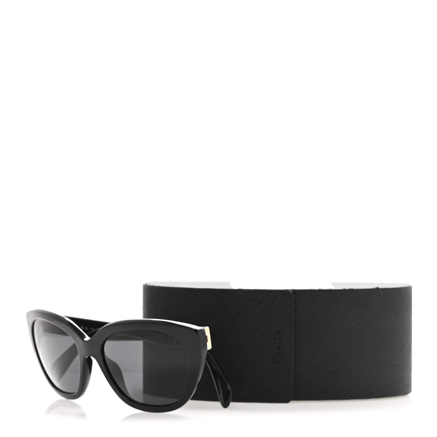 Prada Acetate Sunglasses SPR 16X Black 8 of 8