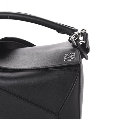 Loewe Calfskin Medium Puzzle Bag Black 7 of 10