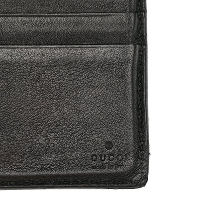 Gucci Guccissima Avel Bi-Fold Wallet Black 6 of 10