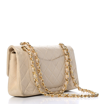 Chanel Lambskin Quilted Small Double Flap Beige 2 of 5