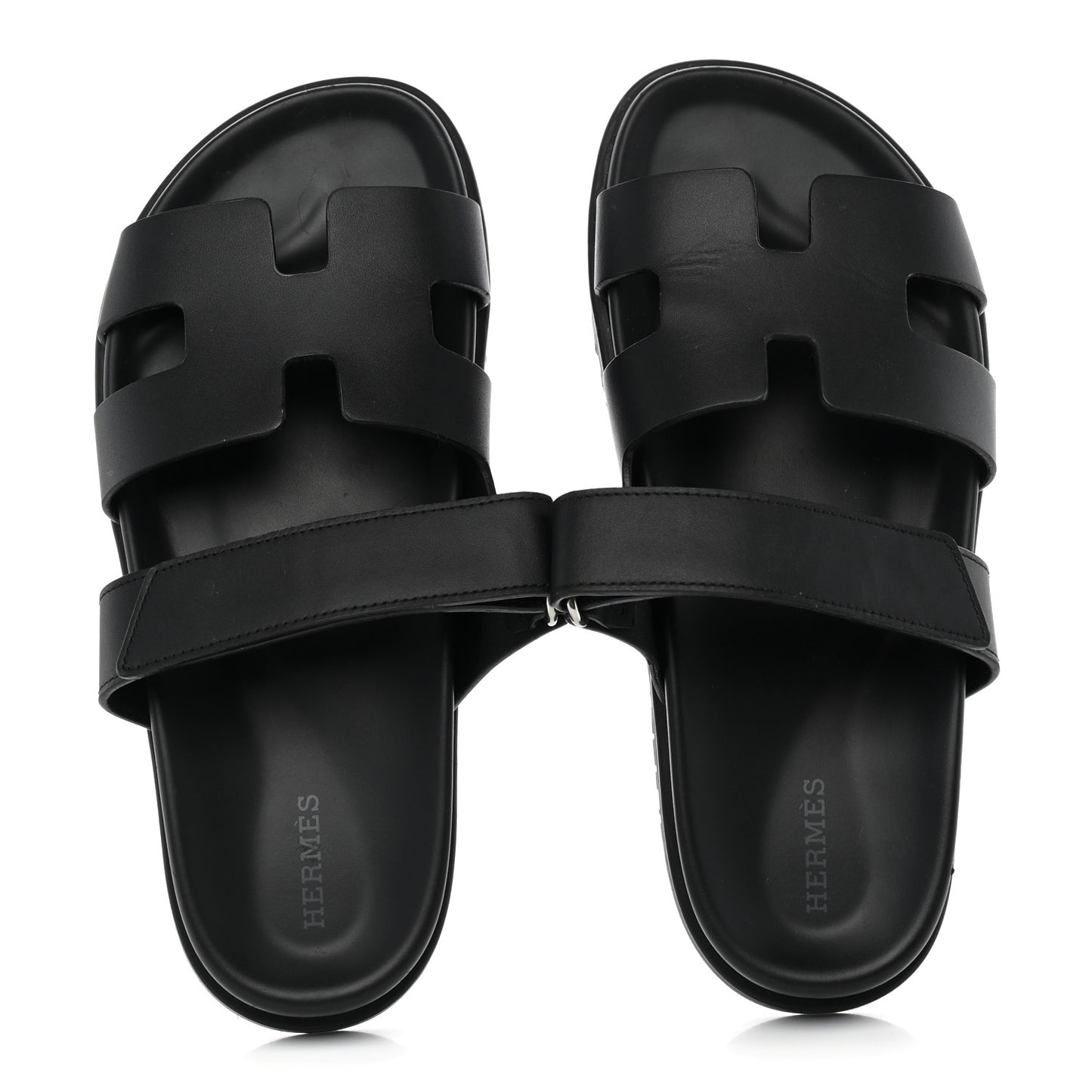 Calfskin Womens Chypre Sandals 38 Black