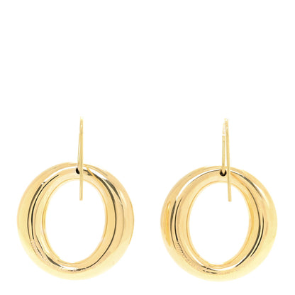 Tiffany 18K Yellow Gold Elsa Peretti Sevillana Earrings 3 of 4