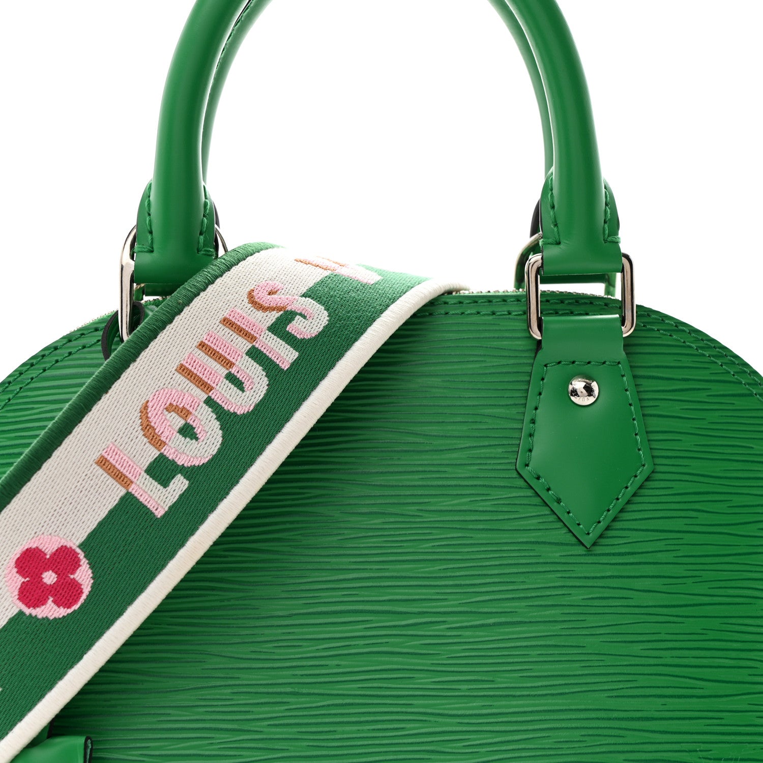 Louis Vuitton Epi Jacquard Alma BB Serpentine 7 of 11