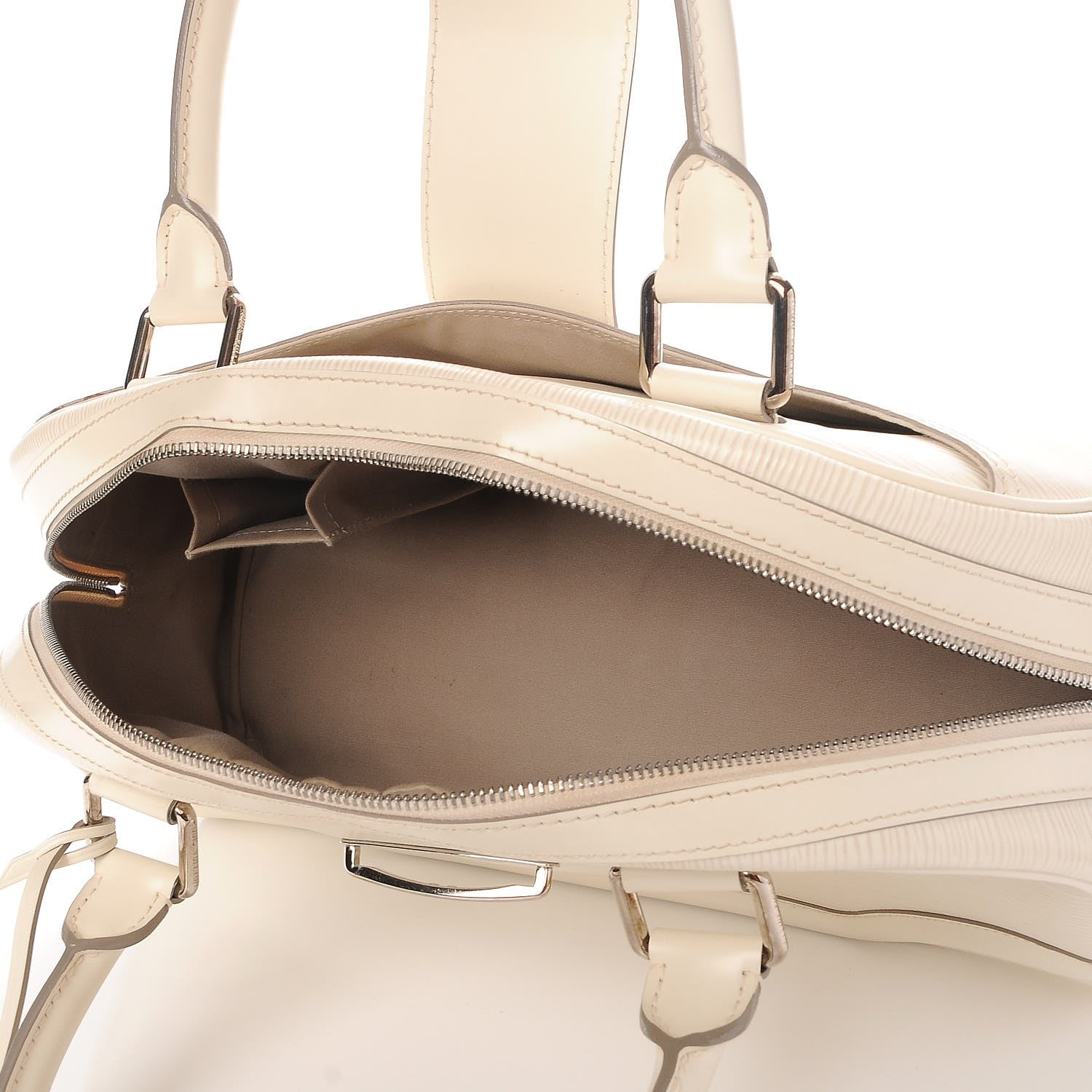 Louis Vuitton Epi Bowling Montaigne GM Ivory 5 of 7