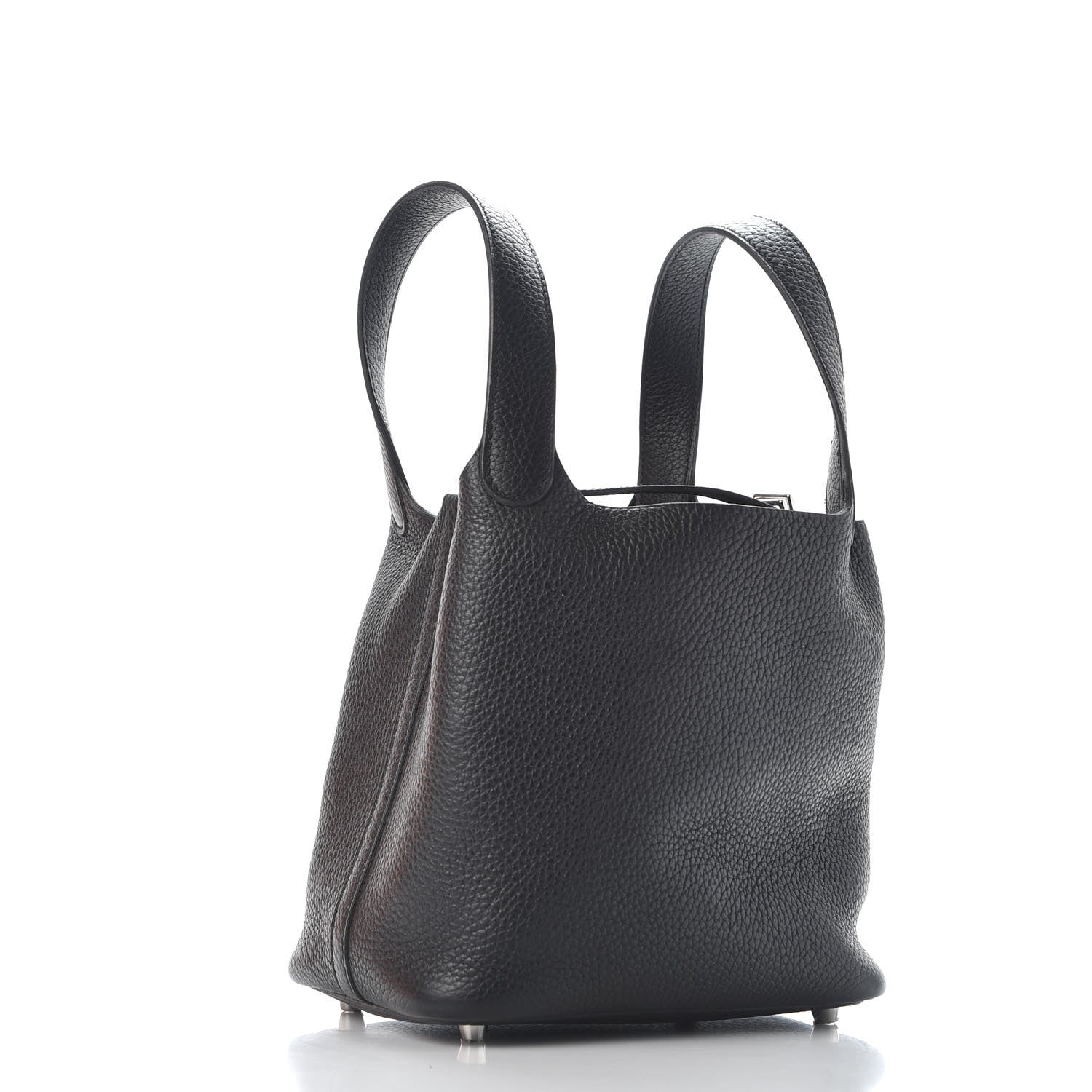 Hermes Taurillon Clemence Picotin Lock 18 PM Black 2 of 9