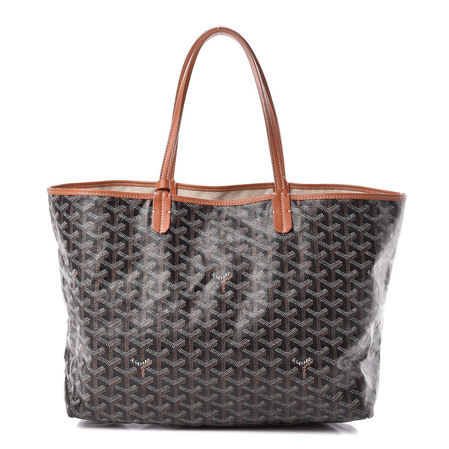 Goyard Goyardine Saint Louis PM Black Gold 3 of 9