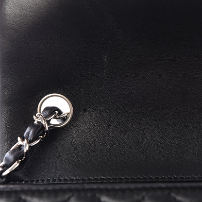 Chanel Lambskin Quilted Mini Rectangular Flap Black 12 of 13