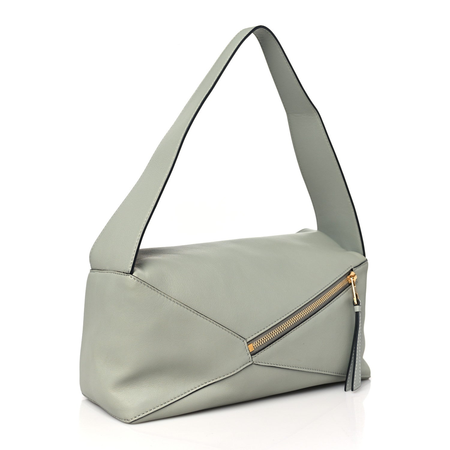 Loewe Calfskin Puzzle Hobo Light Celadon 3 of 9