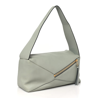 Loewe Calfskin Puzzle Hobo Light Celadon 3 of 9