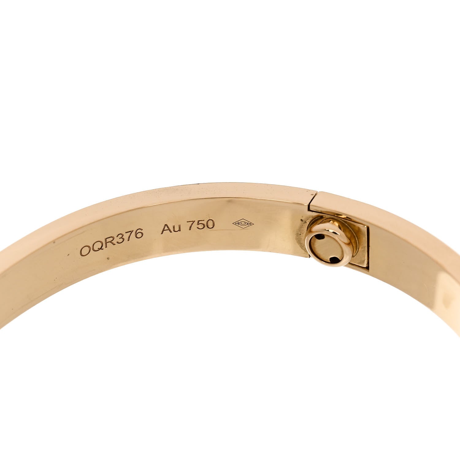 Cartier 18K Yellow Gold LOVE Bracelet 17 7 of 9