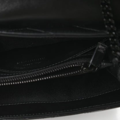 Saint Laurent Calfskin Y Quilted Monogram Small Loulou Chain Satchel Black 9 of 10