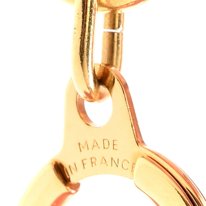 Louis Vuitton Pochette Extender Key Ring Gold 4 of 5