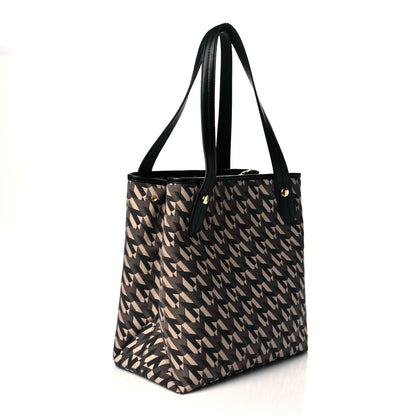 Mulberry Econyl Nylon Jacquard Calfskin Monogram Shopper Tote Black 2 of 10
