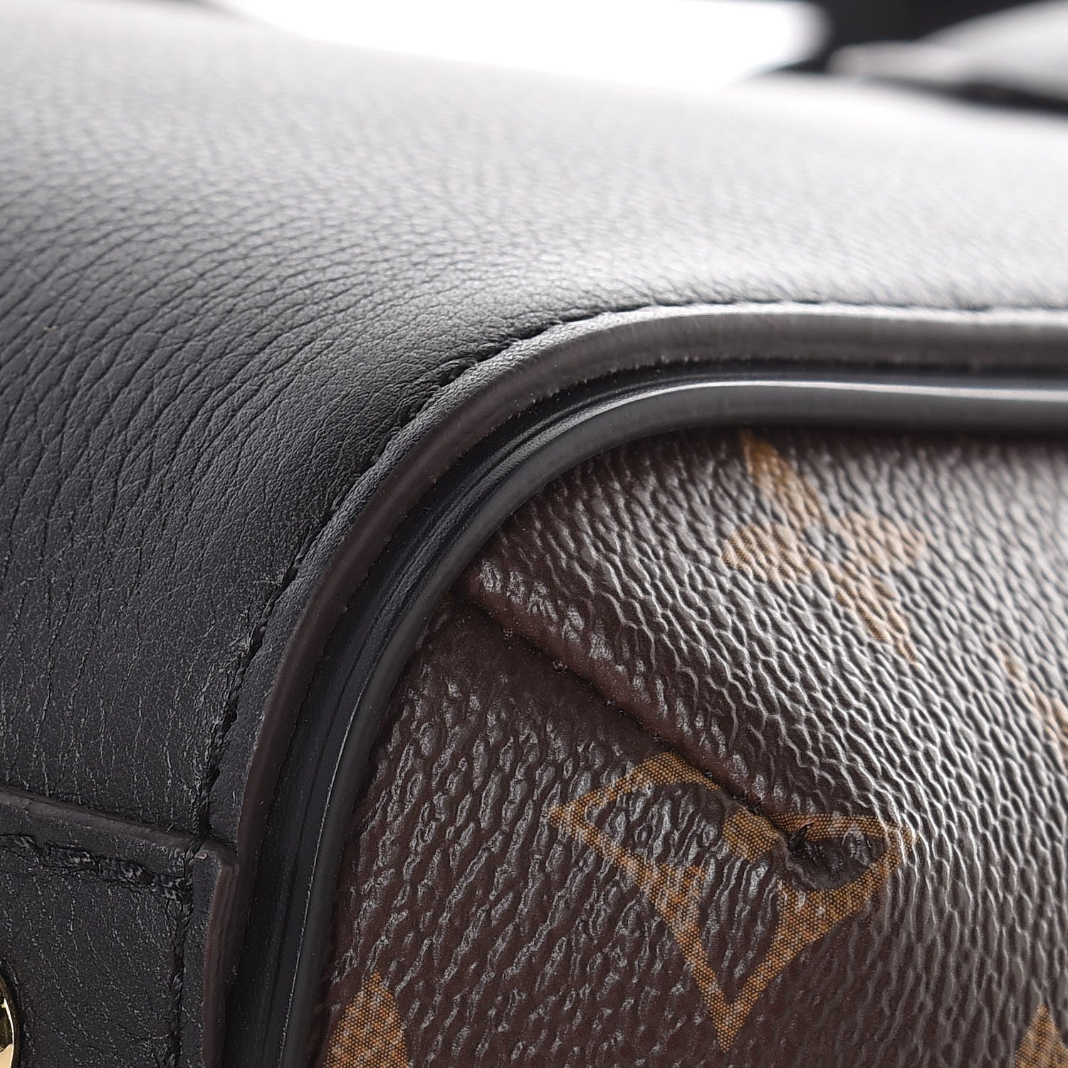 Louis Vuitton Calfskin Monogram Kimono Tote PM Black 12 of 13