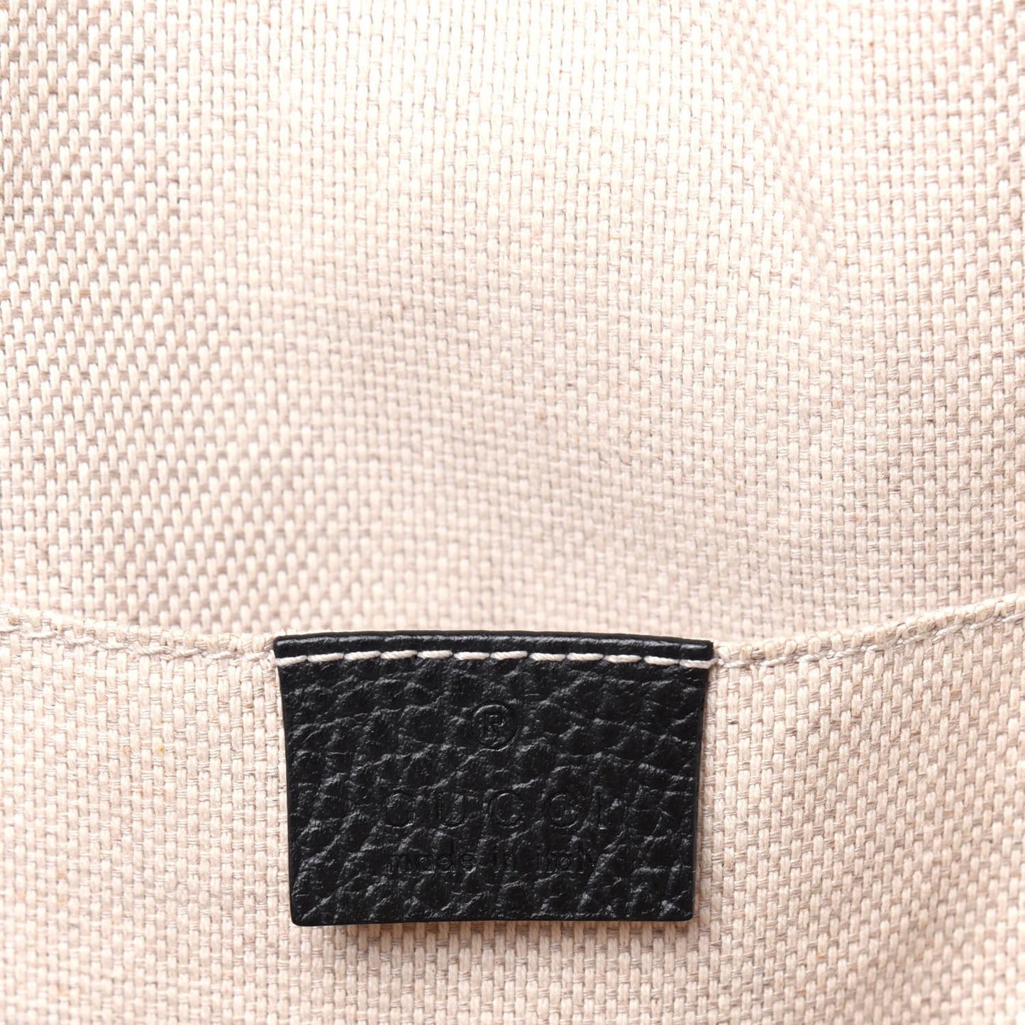 Pebbled Calfskin Soho Chain Backpack Black