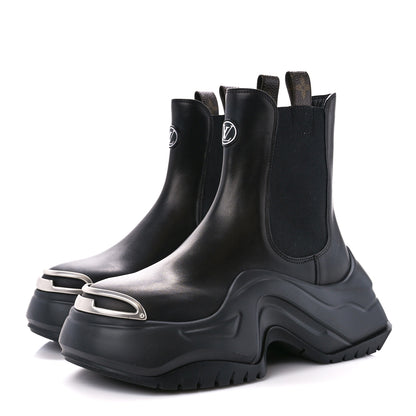 Louis Vuitton Calfskin Archlight 2.0 Block Heel Ankle Boots 37 Black 3 of 10