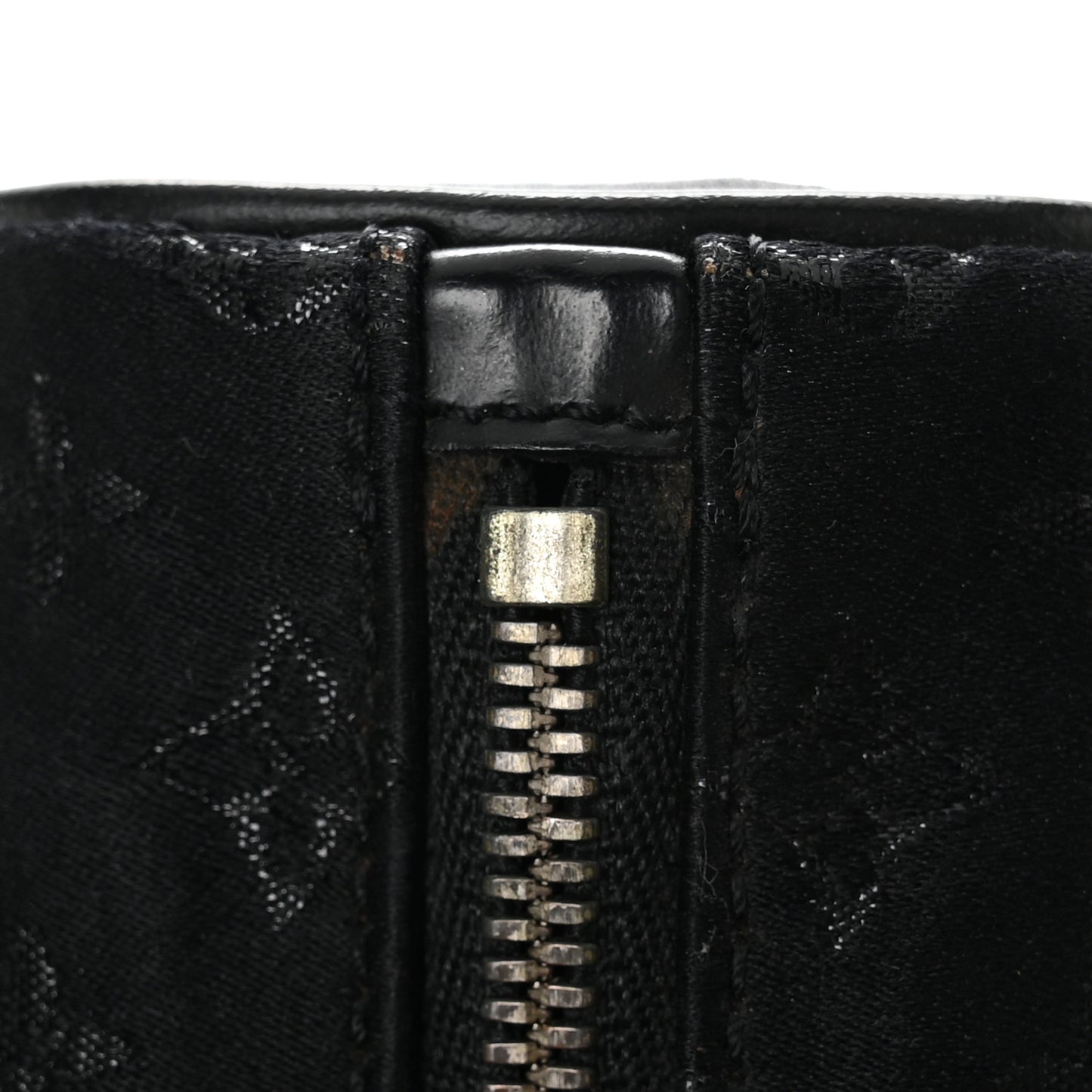 Satin Monogram Mini Papillon Black