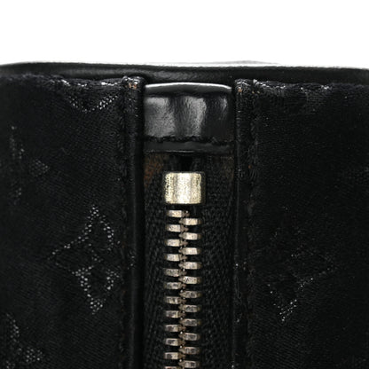 Louis Vuitton Satin Monogram Mini Papillon Black 10 of 10