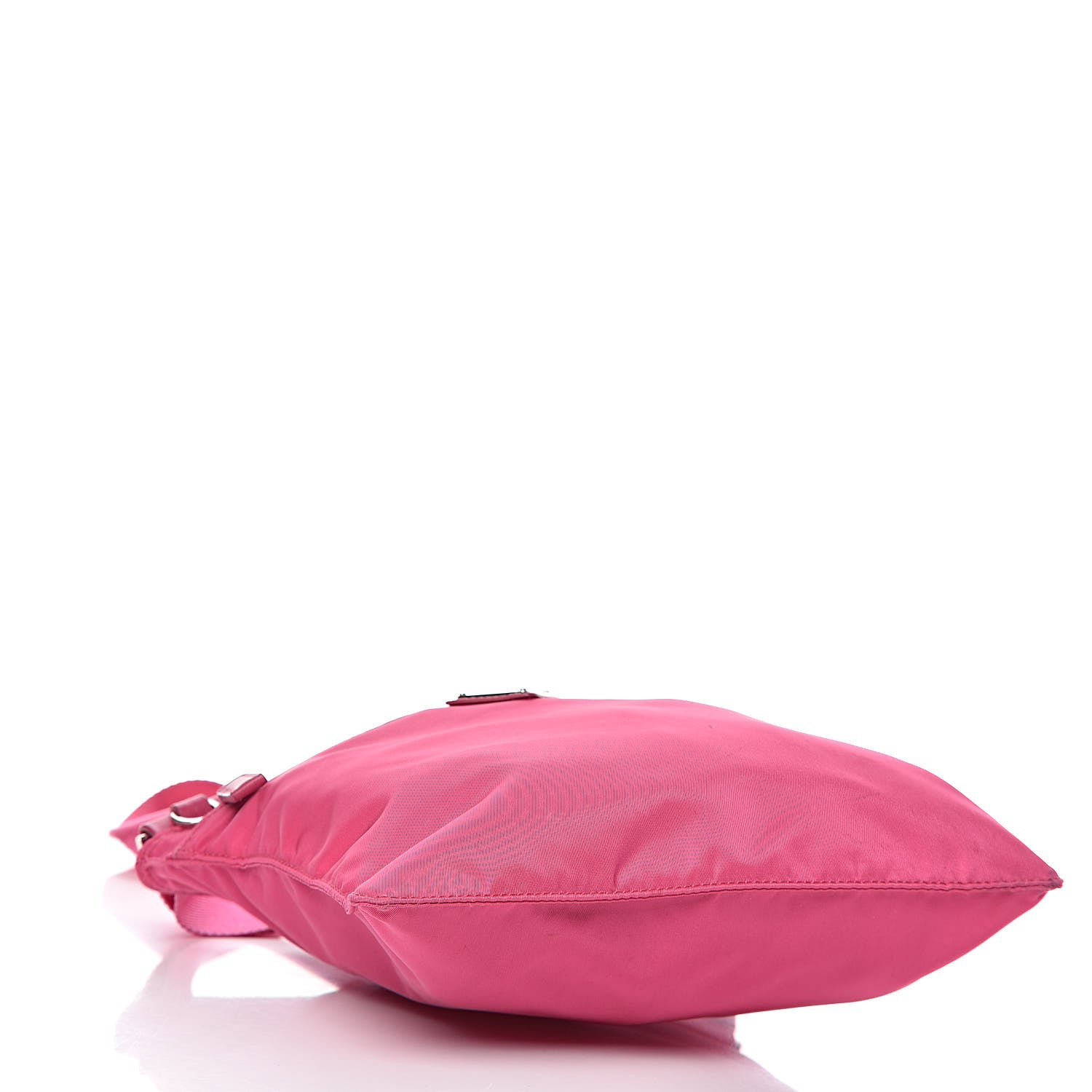 Prada Nylon Vela Flat Messenger Bag Fuxia 4 of 16