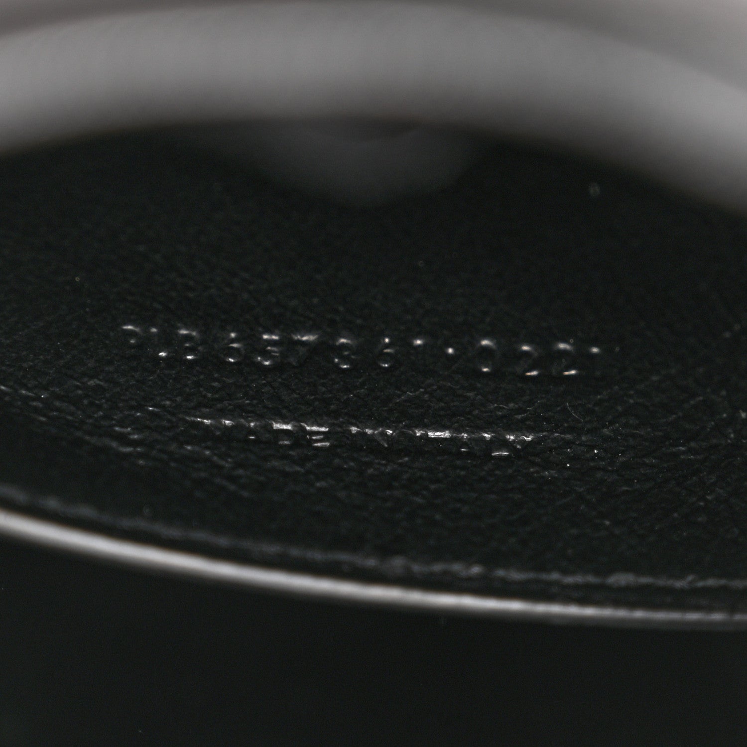 Saint Laurent Lambskin Quilted Monogram Baby Victoire Chain Clutch Bag Black 7 of 11