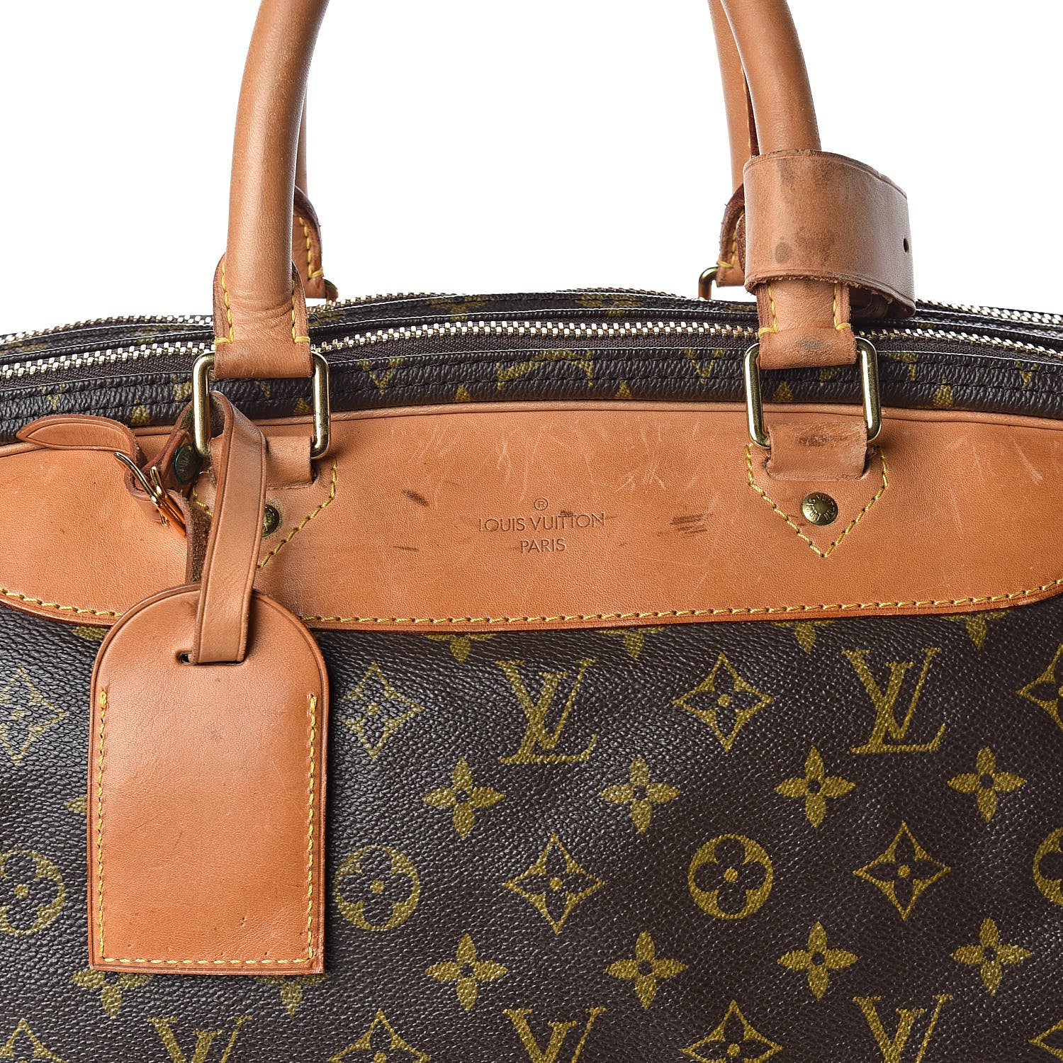 Louis Vuitton Monogram Alize 2 Compartment Luggage 10 of 17