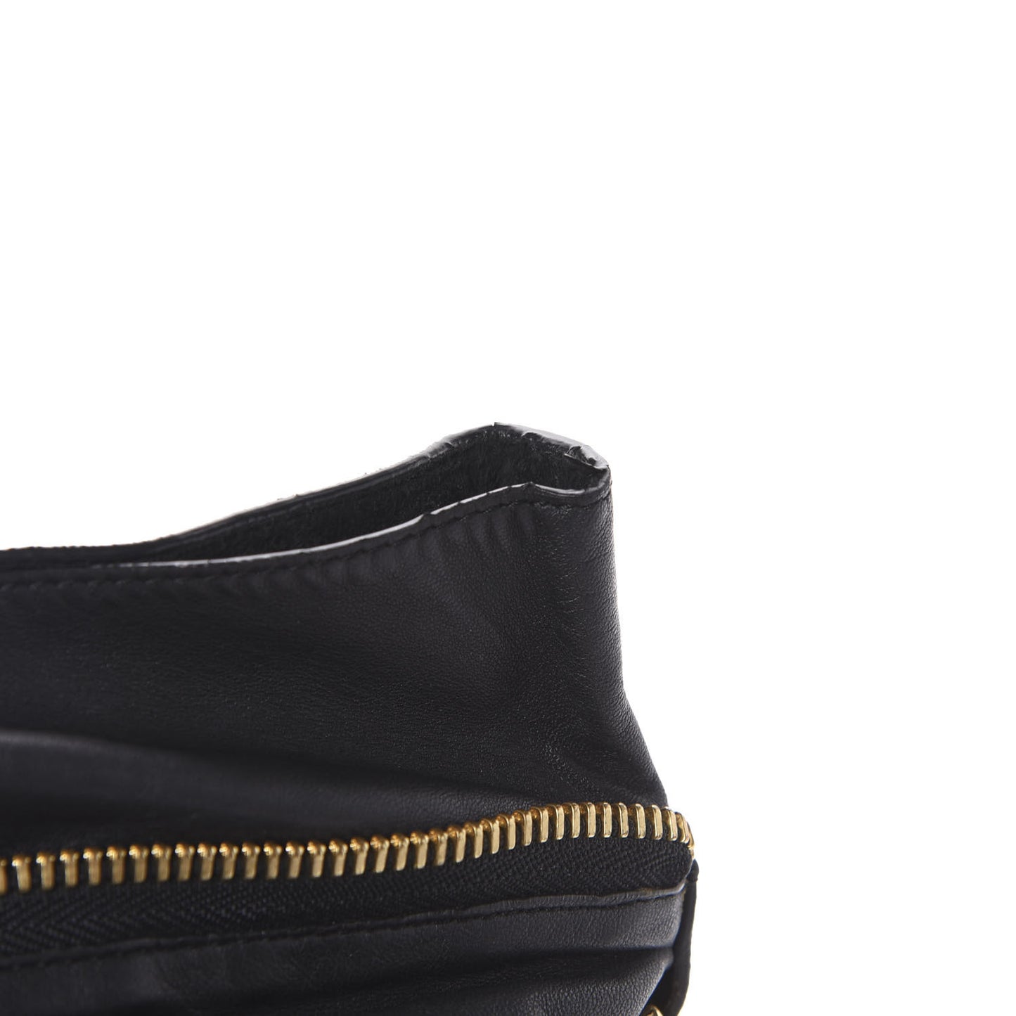 Lambskin Satchel Black Tan