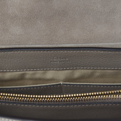 Chloe Calfskin Small Faye Day Shoulder Bag Motty Grey 6 of 10