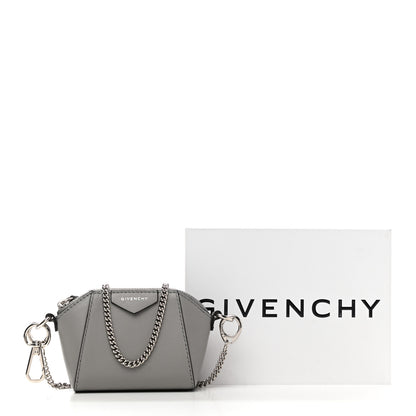 Givenchy Lambskin Baby Antigona with Chain Grey 11 of 11