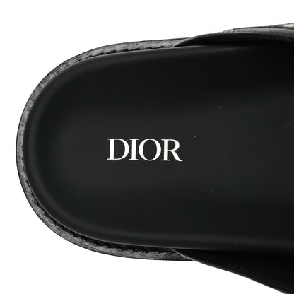 Christian Dior Oblique Mens Aqua Sandal 42 Blue 9 of 13