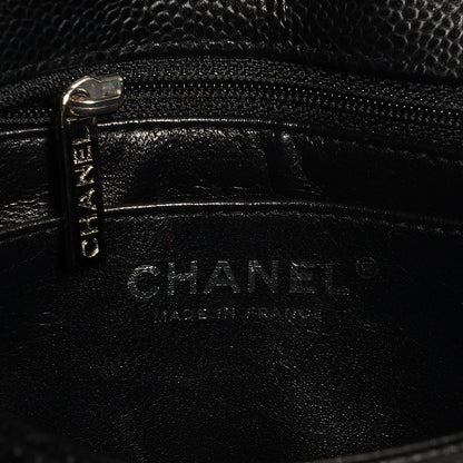 Chanel Caviar Quilted Mini Square Flap Black 7 of 9