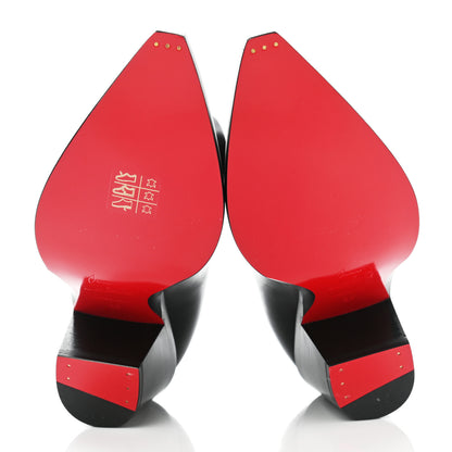 Christian Louboutin Calfskin Santiazip 65 Ankle Bootie 35 Black 5 of 7