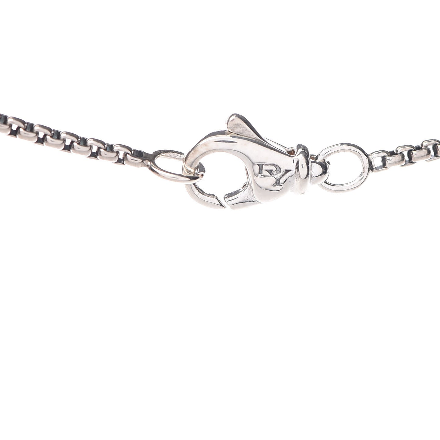 Sterling Silver Pearl Diamond 25mm X Pendant Necklace